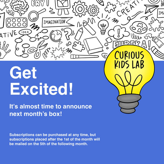 Curious Kids Lab Sensory Box Subscription