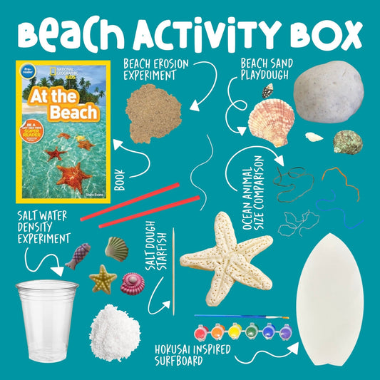 Beach Activity Box - Curious Kids Lab
