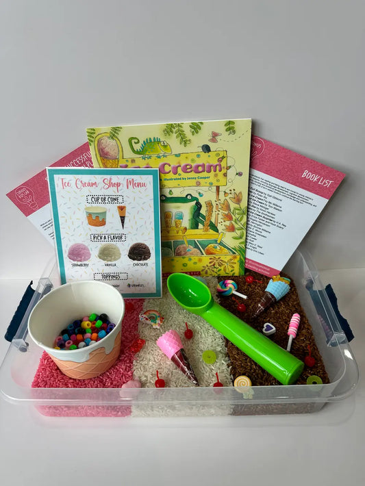 Ice Cream Sensory Box