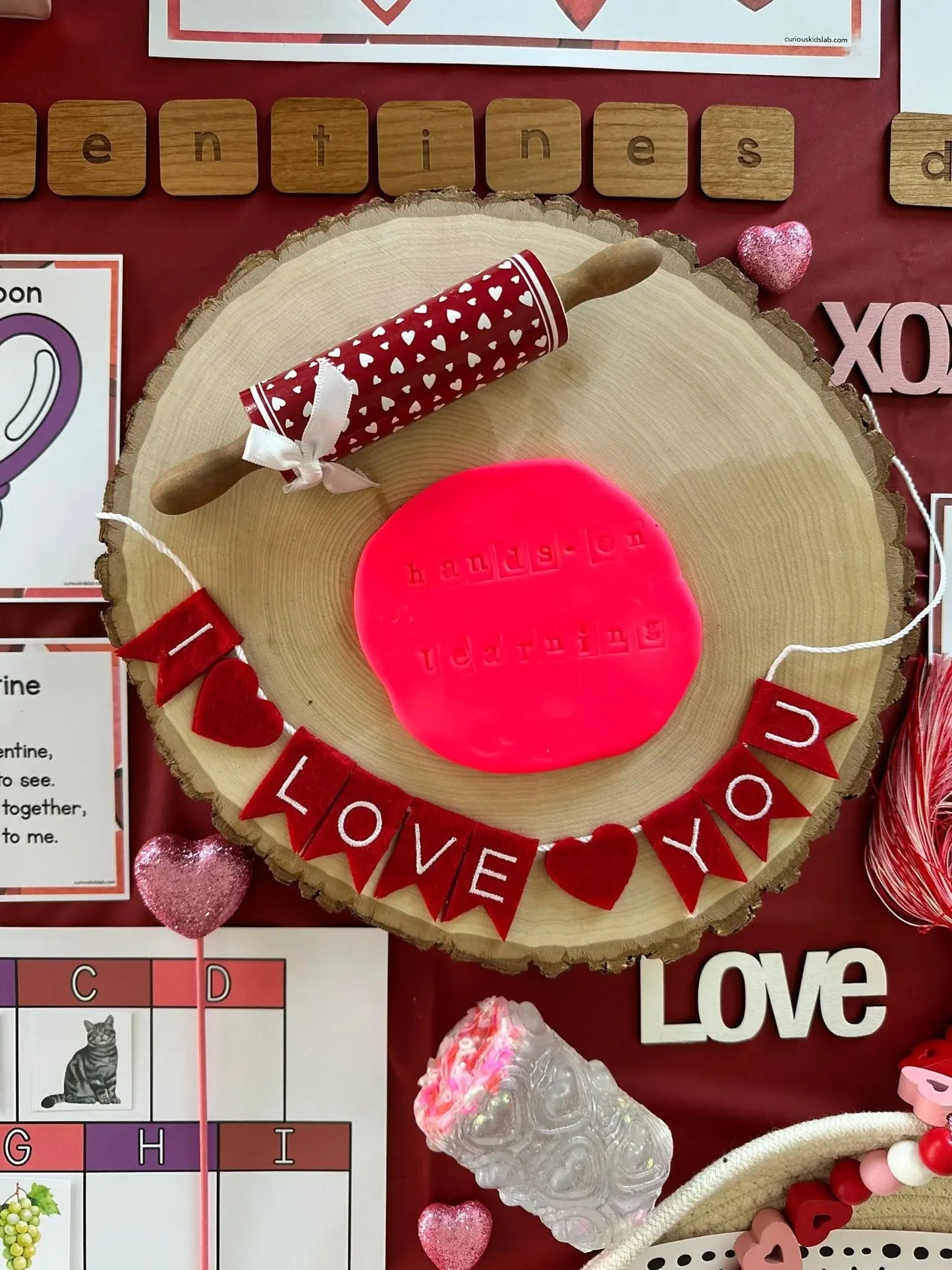 Valentines Day Preschool Curriculum - Instant Download - Curious Kids Lab