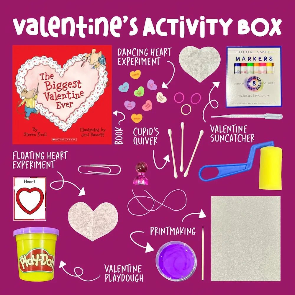 Valentine Activity Box - Curious Kids Lab